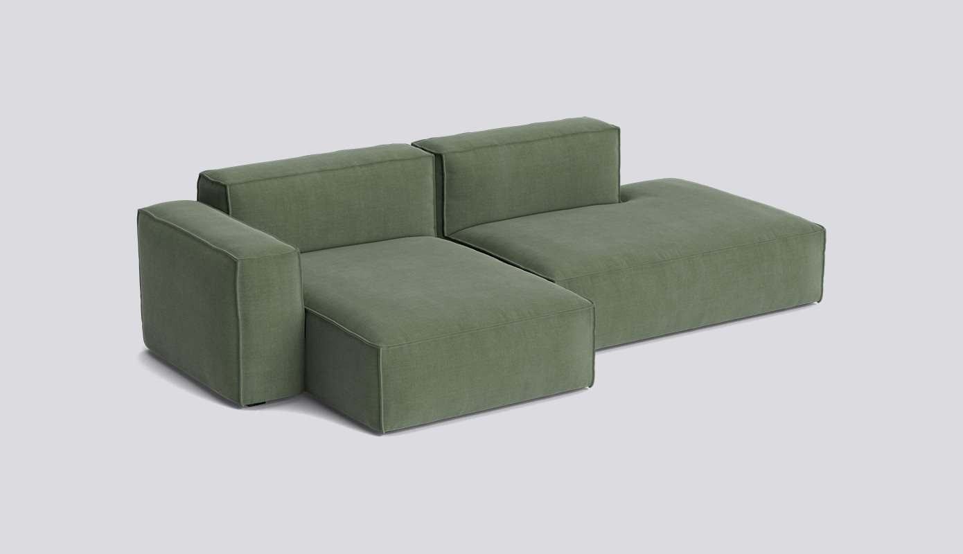 Mags Soft 2,5 Seater with Removable cover Low armrest Combination 3 Left-Full upholstery-Linara-100