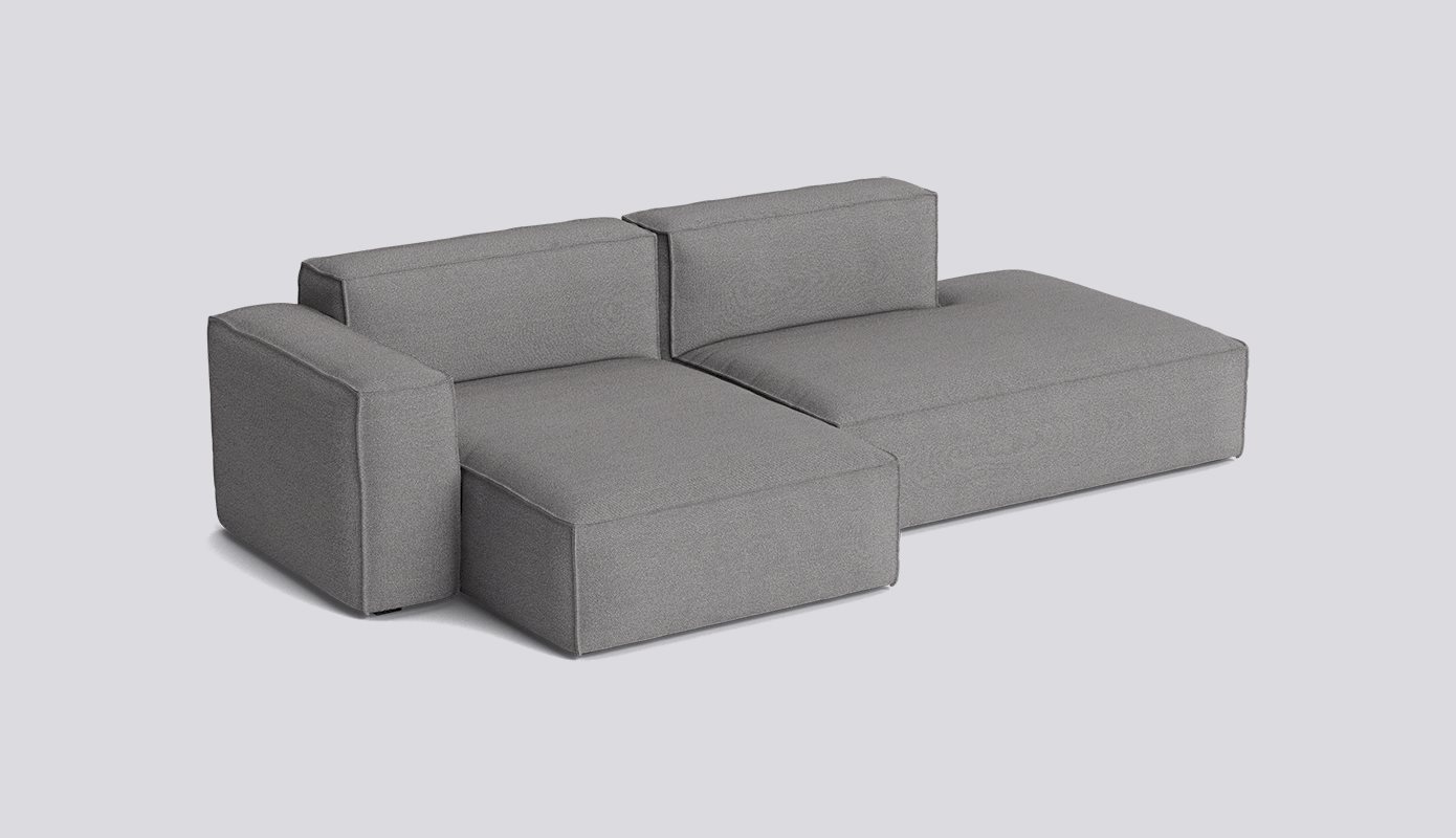 Mags Soft 2,5 Seater with Removable cover Low armrest Combination 3 Left-Full upholstery-Hallingdal-166