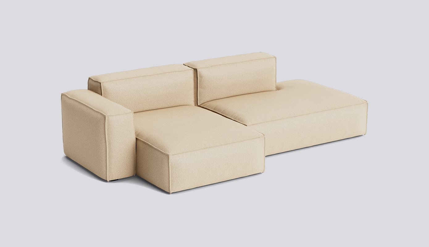 Mags Soft 2,5 Seater with Removable cover Low armrest Combination 3 Left-Full upholstery-Hallingdal-220