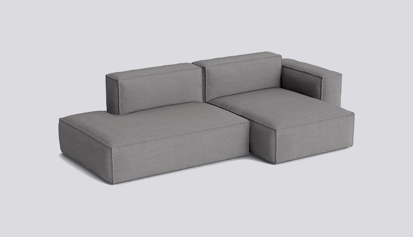 Mags Soft 2,5 Seater with Removable cover Low armrest Combination 3 Right-Full upholstery-Hallingdal-166