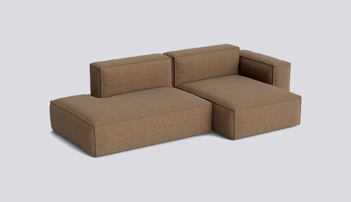 Mags Soft 2,5 Seater with Removable cover Low armrest Combination 3 Right-Full upholstery-Tartaglia-Blue tan 1004