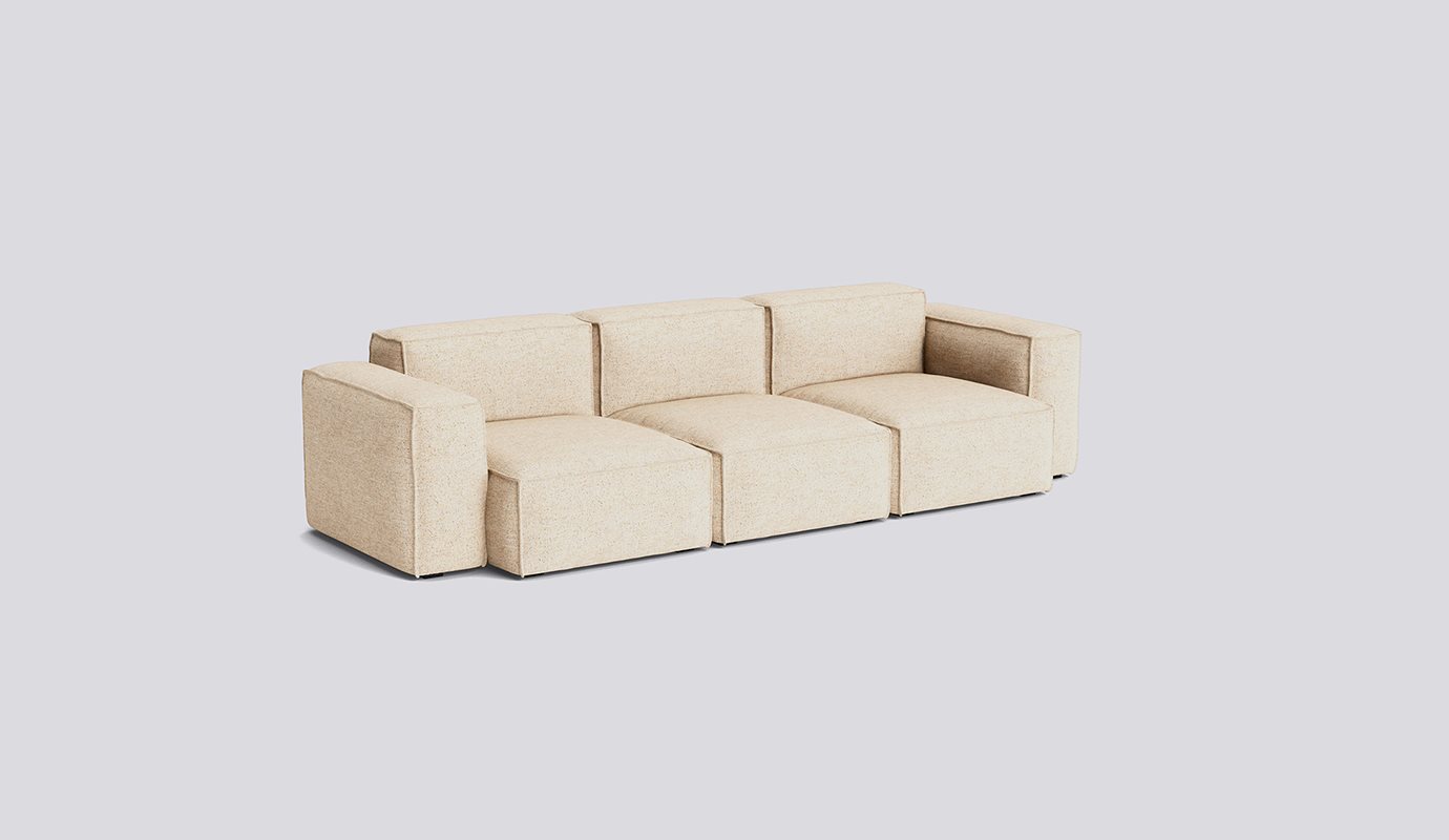 Mags Soft 3 Seater with Removable cover Low armrest Combination 1-Full upholstery-Bolgheri-LGG60