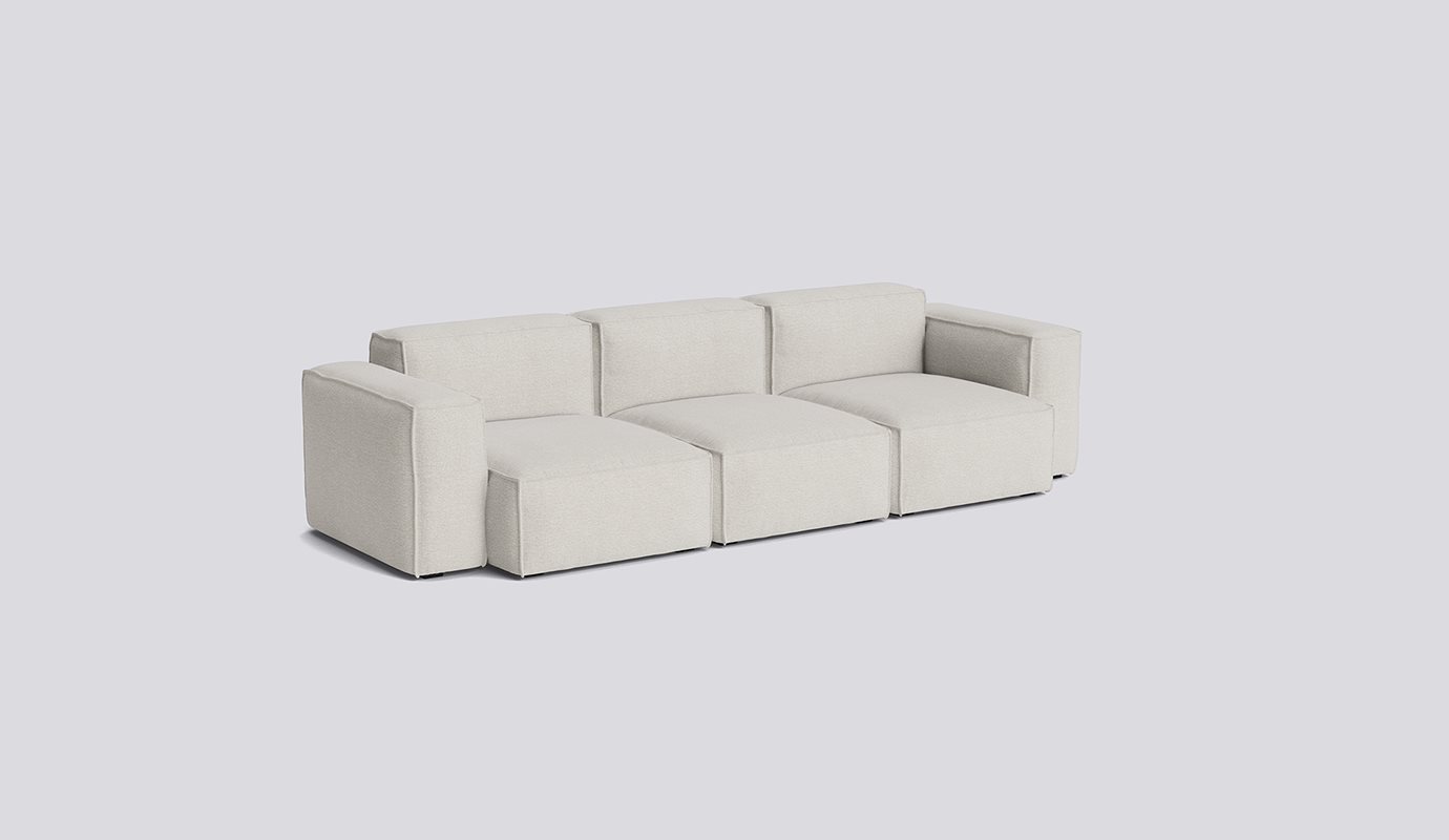 Mags Soft 3 Seater with Removable cover Low armrest Combination 1-Full upholstery-Story-102