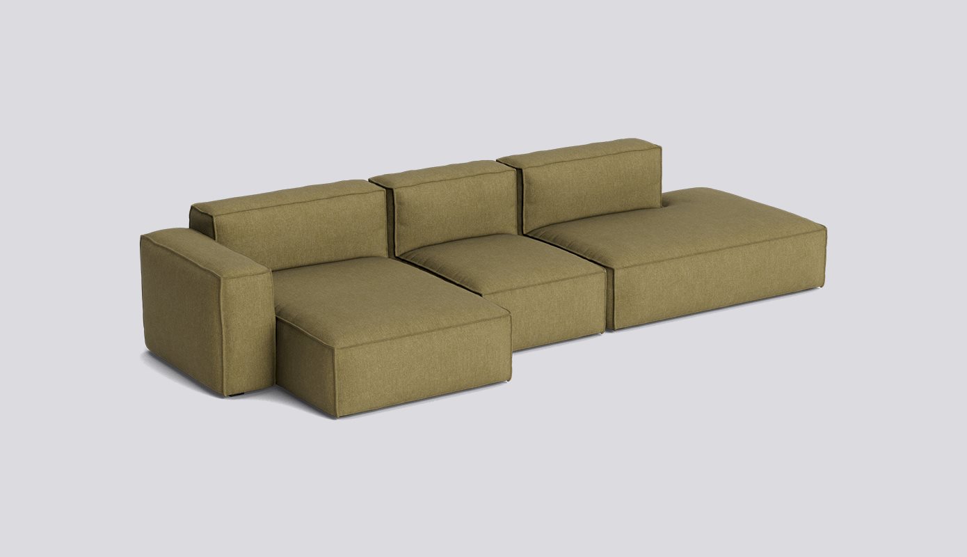 Mags Soft 3 Seater with Removable cover Low armrest Combination 4 Left-Full upholstery-Metaphor-026