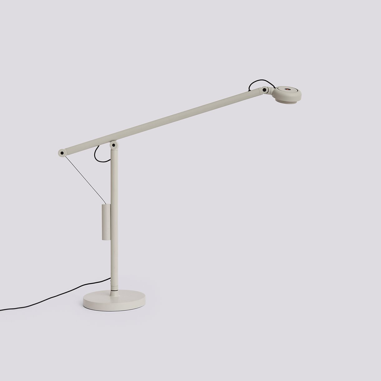 Fifty-Fifty Desk Lamp-Ash grey