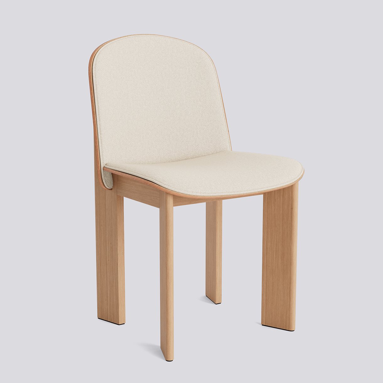 Chisel 65 Chair Standard glider-Lacquered oak Front upholstery-Hallingdal-200