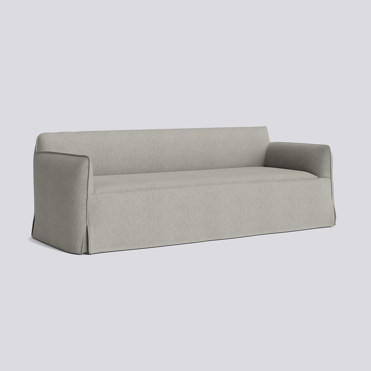 Mimi 3 seater-Upholstery-Turf-Light grey