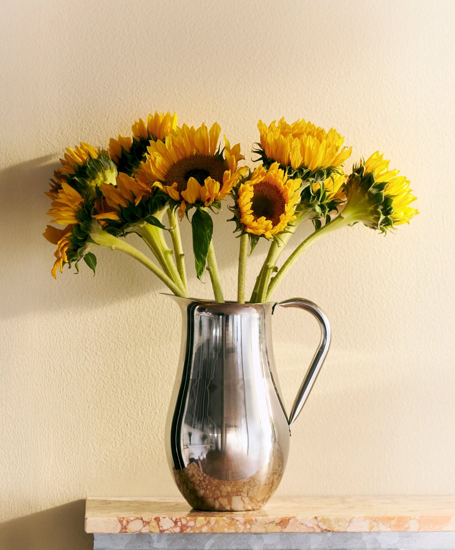 Indian Steel Pitcher