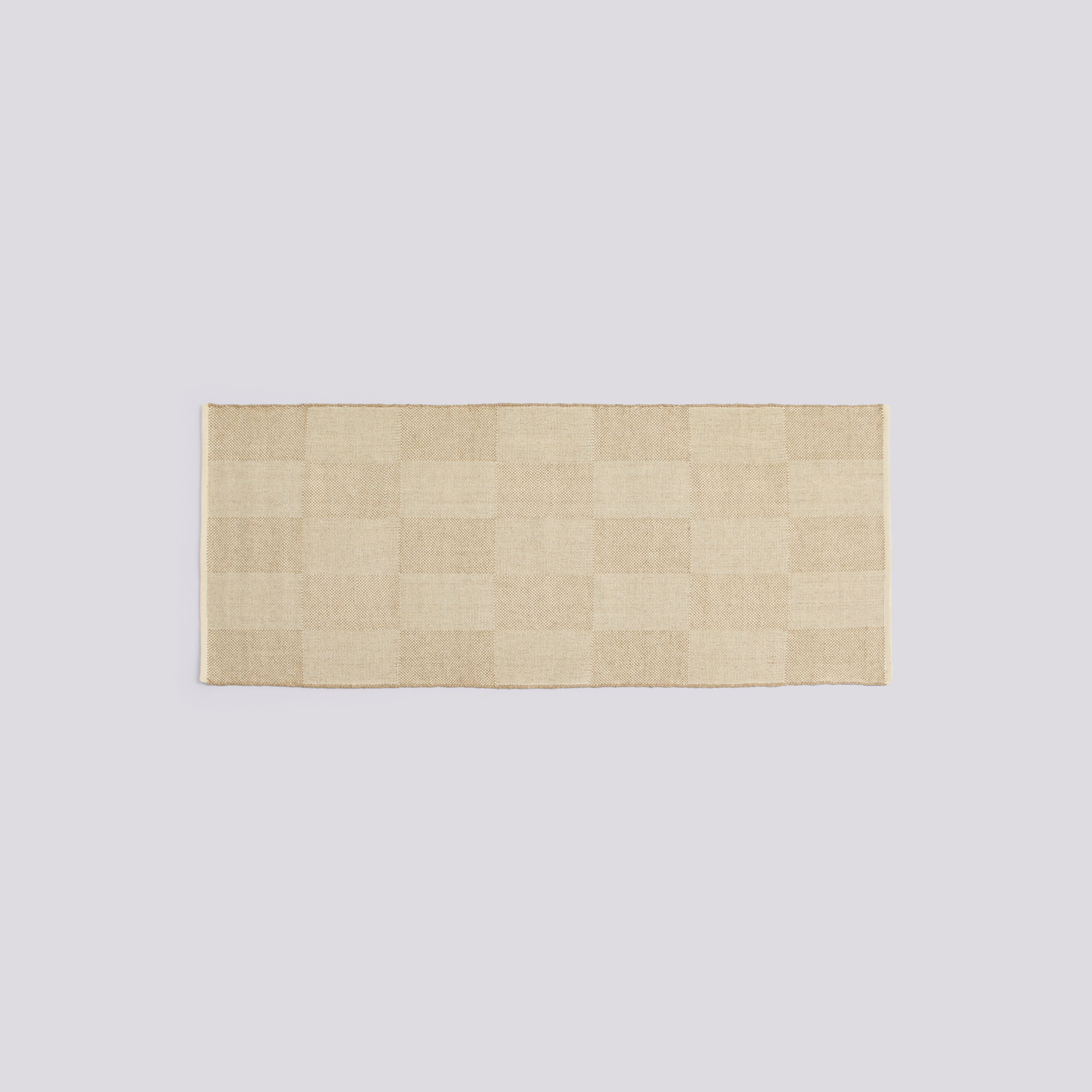  Check Rug-W80 x L200-Sand S check