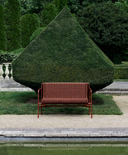 Palissade Cord Dining Bench by HAY
