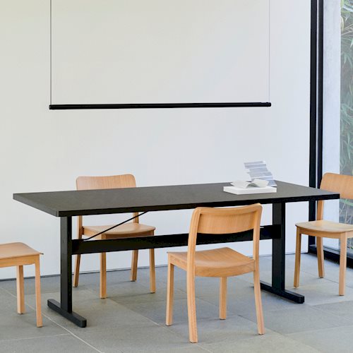 Factor Linear Suspension Lamp by HAY