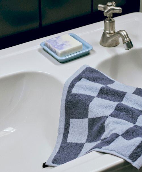 Check Wash Cloth by HAY