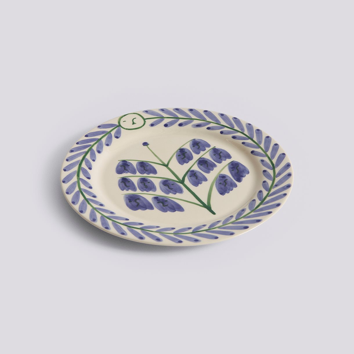 La Pittura Plate-Ø24-Bluebells
