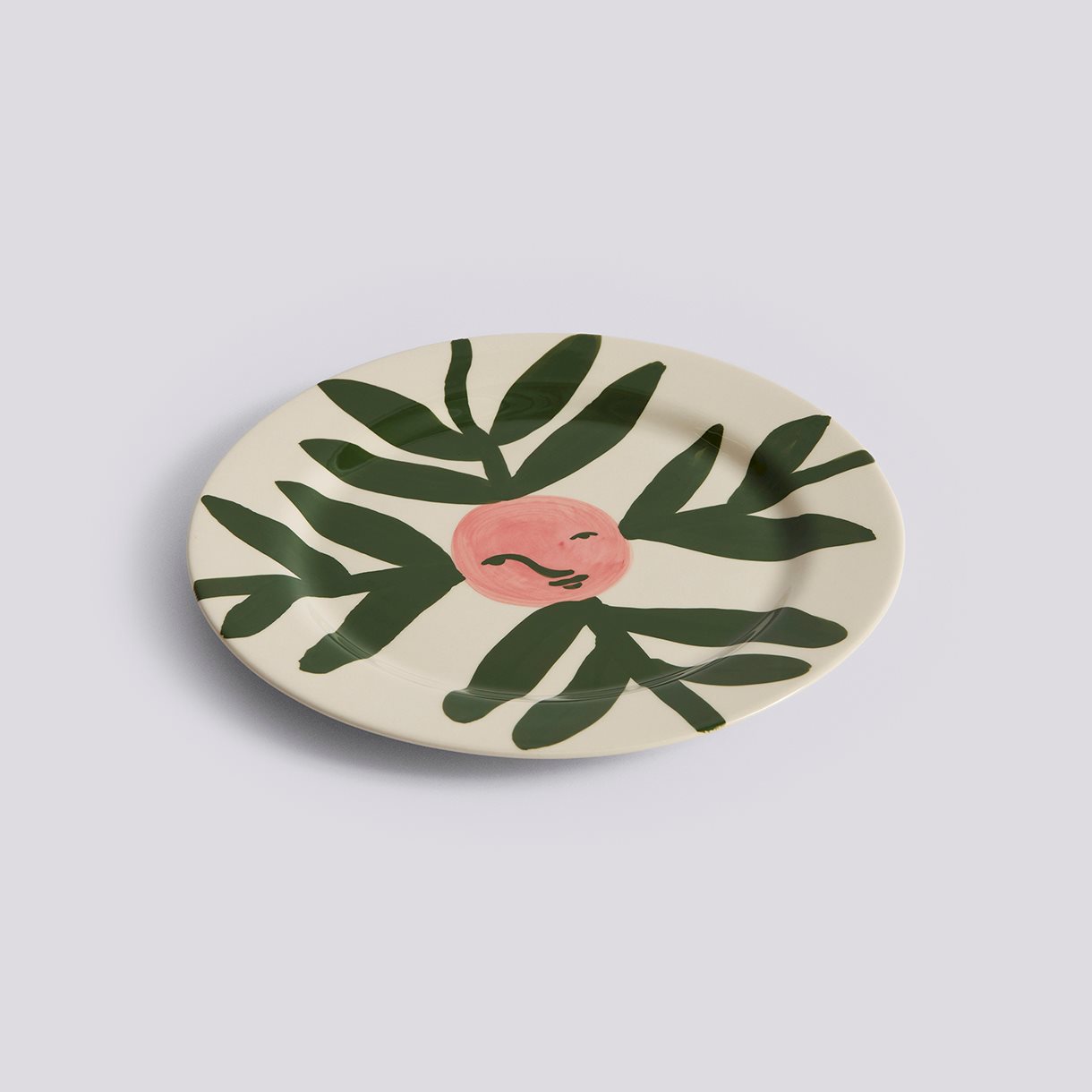 La Pittura Plate-Ø24-Blush face vine