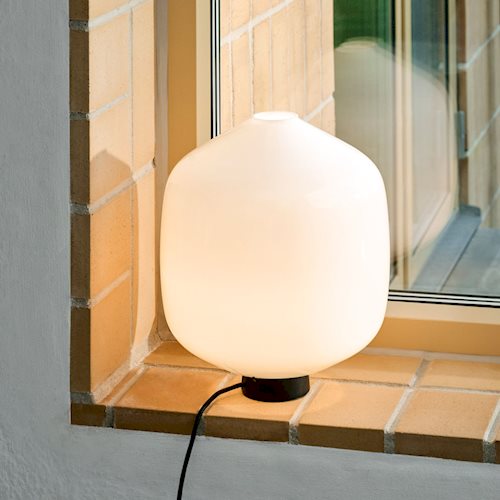 Aspekt Buoy Glass Table Lamp by HAY