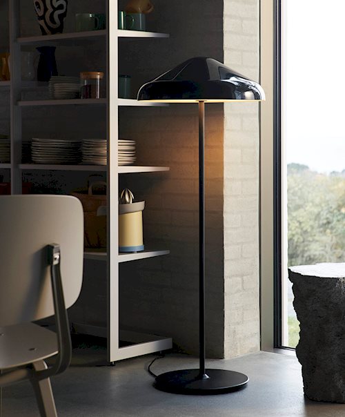 Pao Steel Floor Lamp by HAY