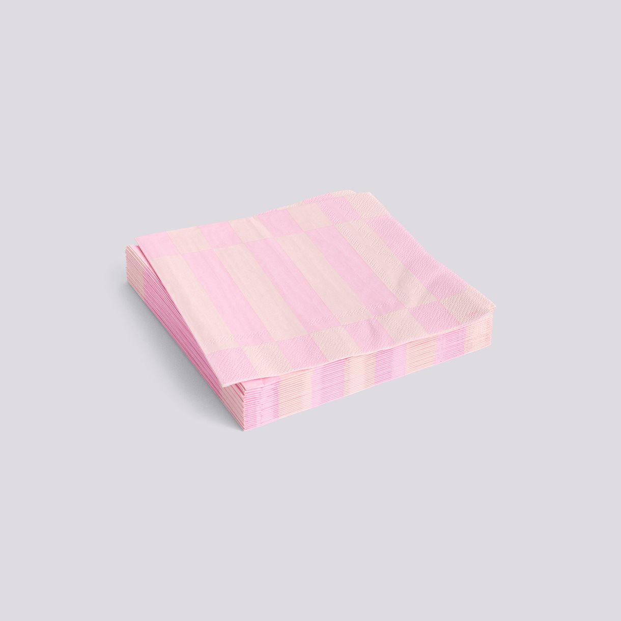  Pattern Napkins-Set of 20 Lunch-Light pink and rose