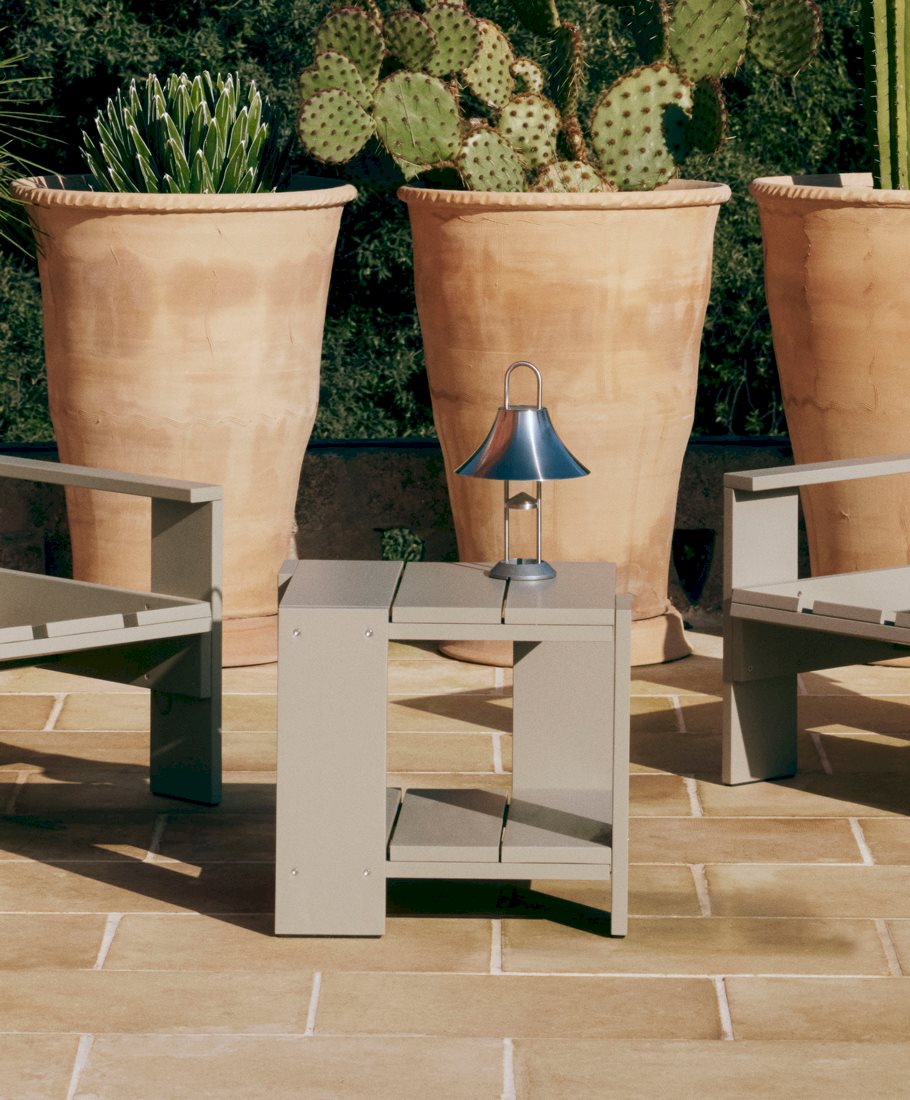 Crate Side Table