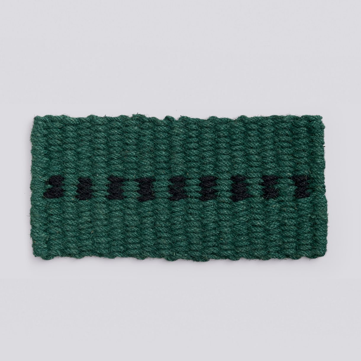 Coco Door Mat-Dot-Dark green and black