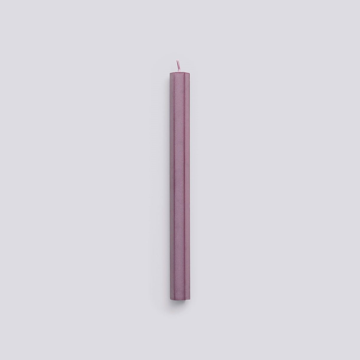  Hexagon Candle-Bordeaux