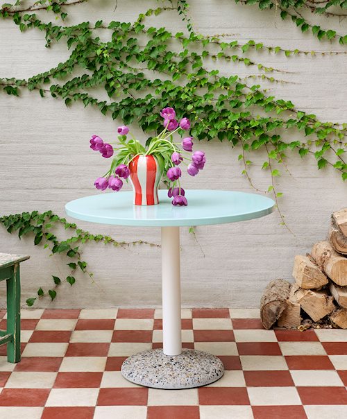 Ceramic Table by HAY