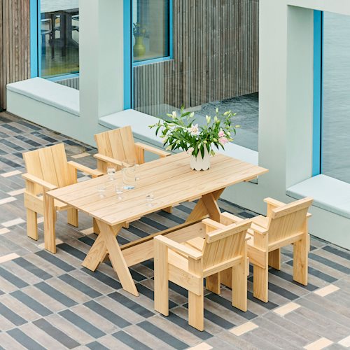 Crate Dining Table by HAY