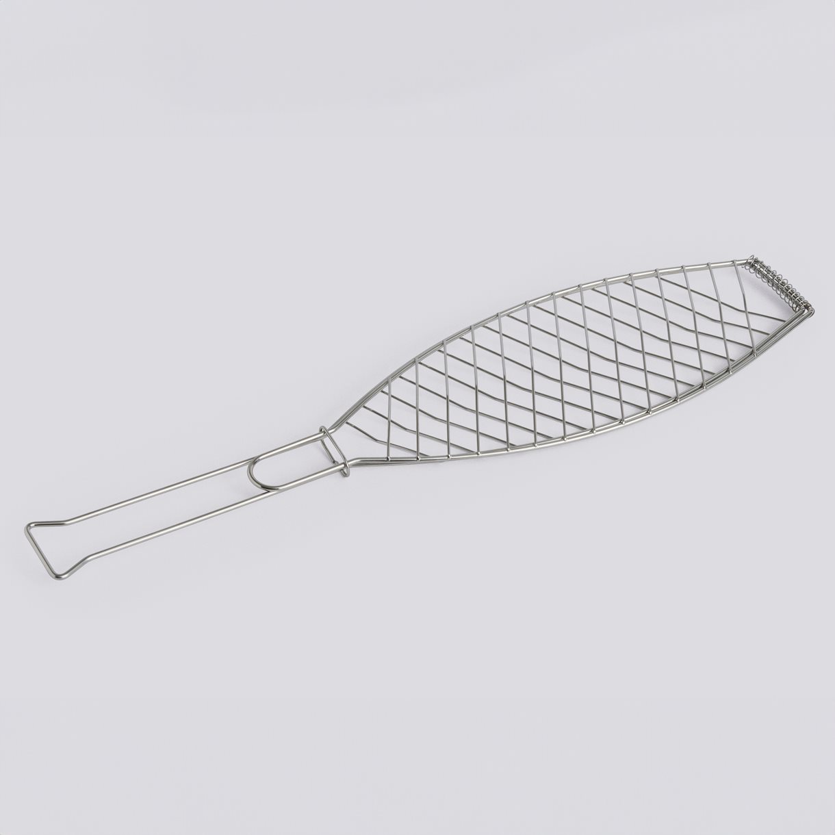  Outdoor Market BBQ Fish Grill-Stainless steel