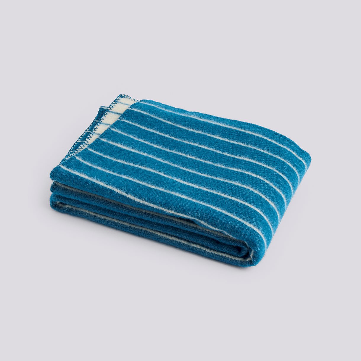  Outdoor Market Throw-W130 x L180-Blue with beige stripe