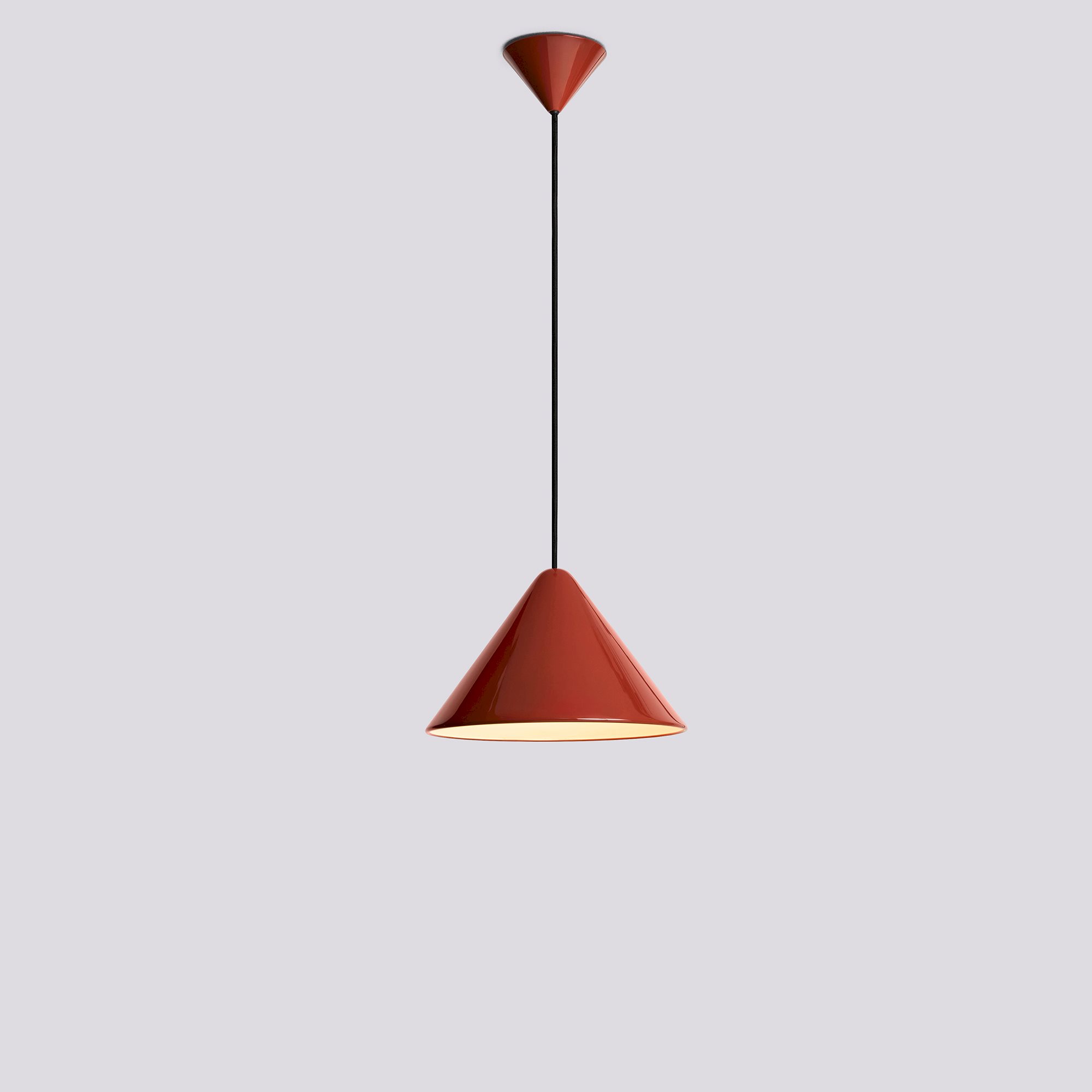 Compass Pendant-260-Pompeian red