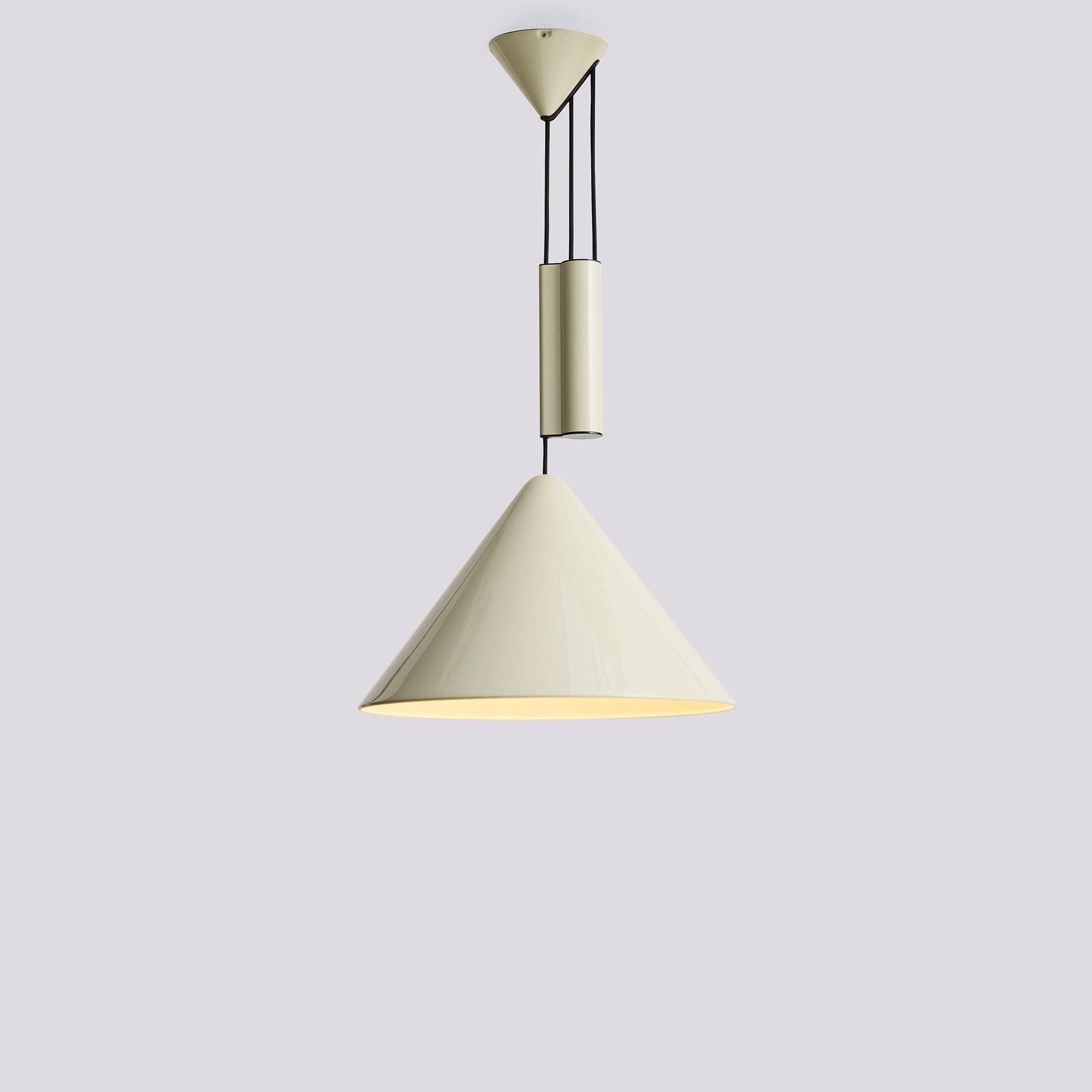 Compass Adjustable Pendant-430-Oyster white