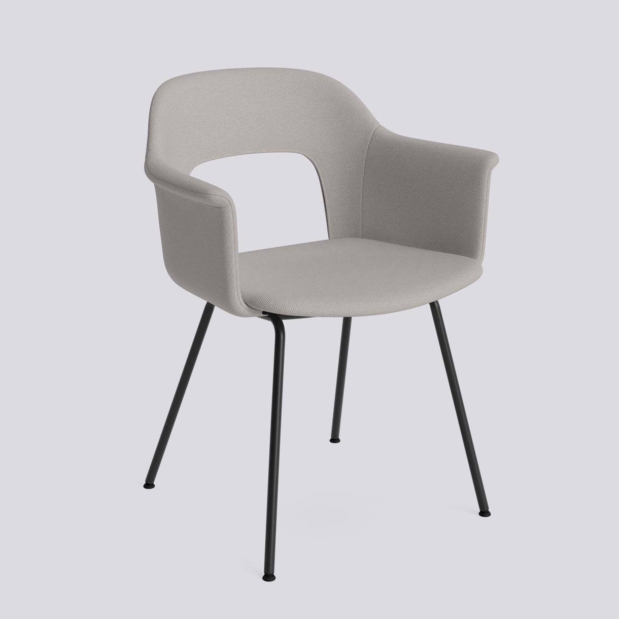 Layout Armchair 214 Black powder coated steel 4 leg base Standard glider-Full upholstery-Autumn-101