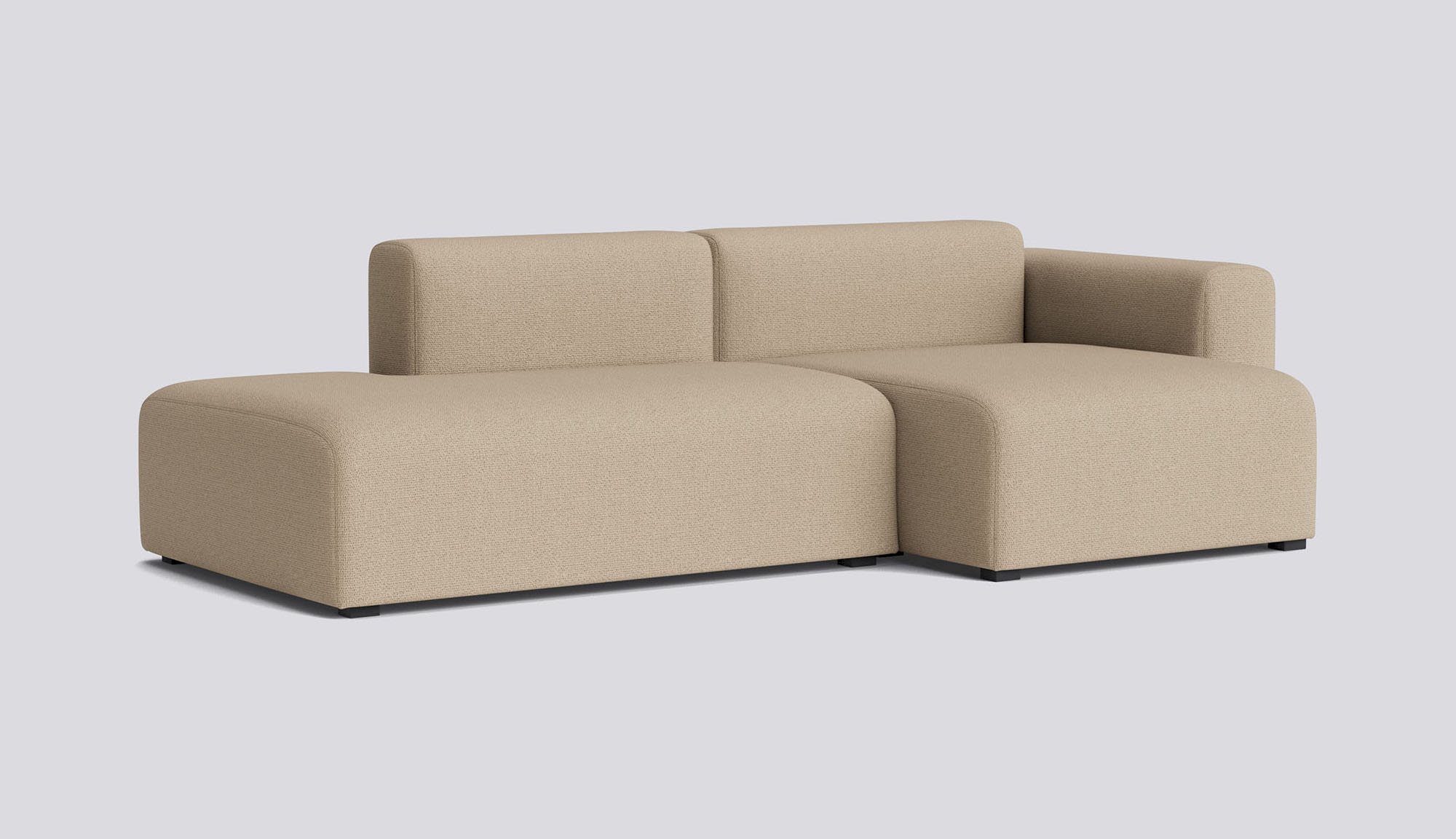 Mags 2,5 Seater Low armrest Combination 3 Right-Full upholstery-Maglia-Warm grey