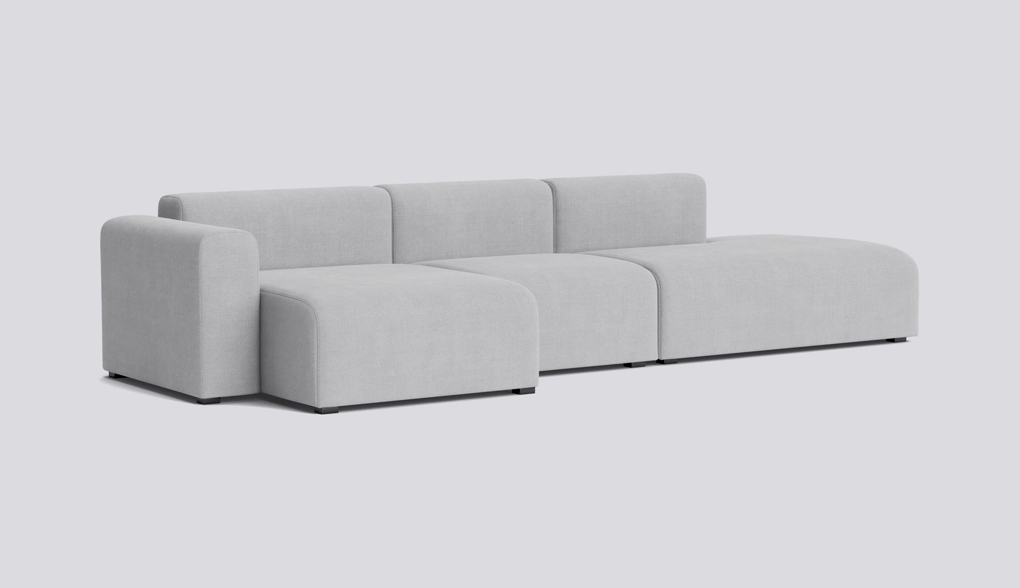 Mags 3 Seater Low armrest Combination 4 Left-Full upholstery-Linara-443