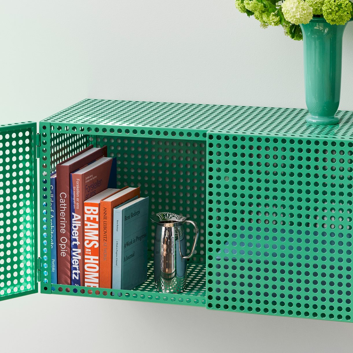 Perforated Cabinet Wall