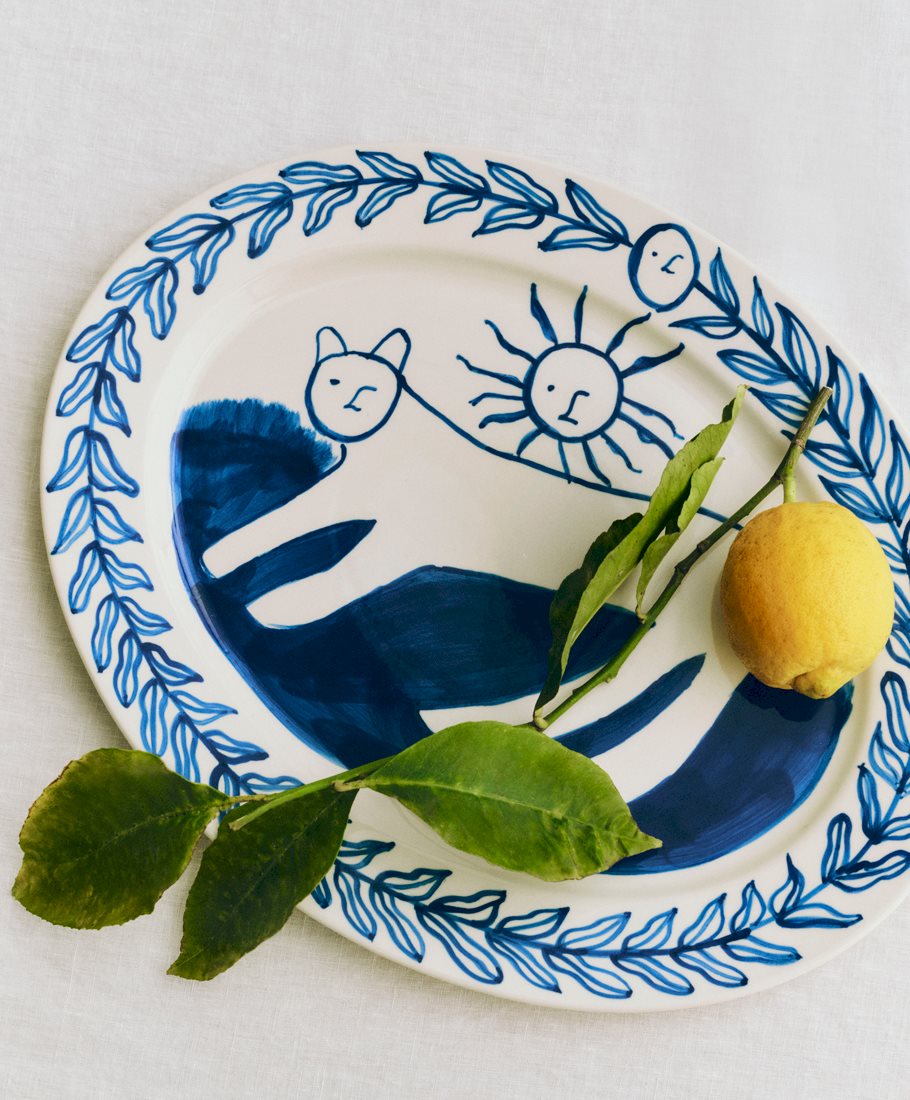 La Pittura Oval Serving Platter