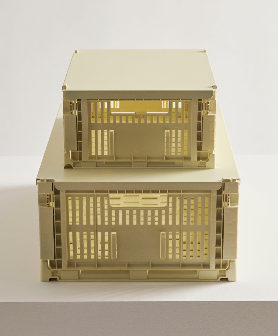 HAY Colour Crate Lid Metal