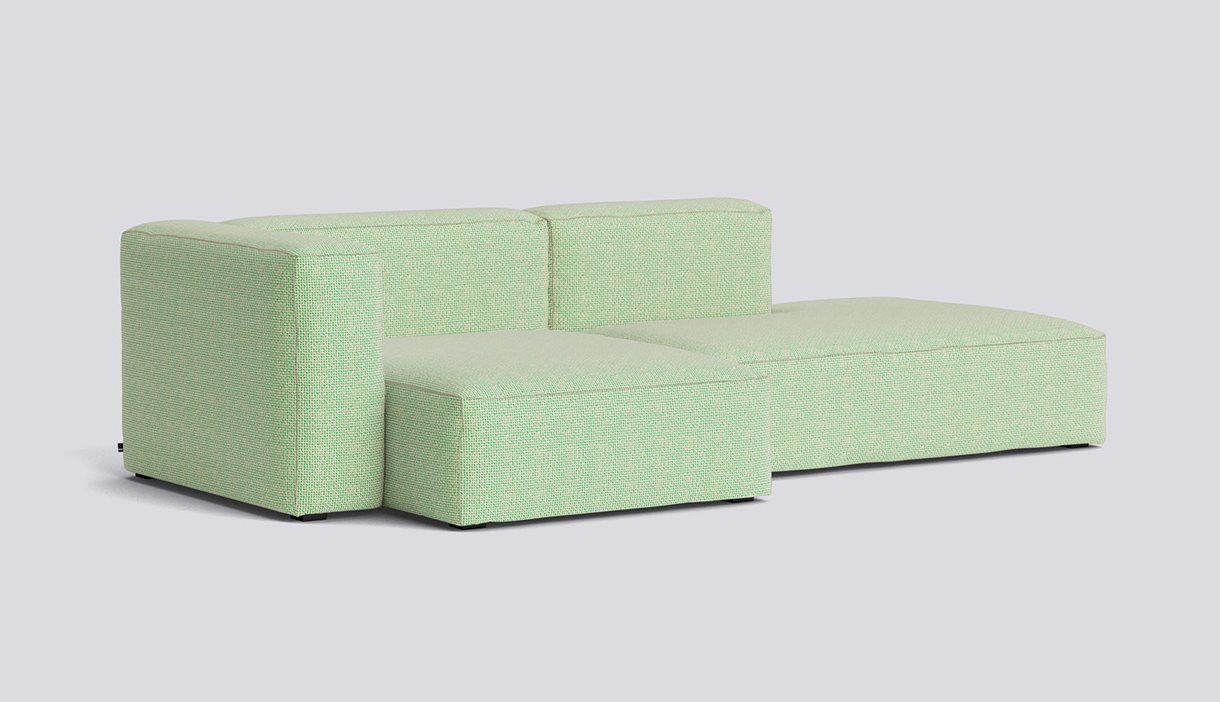  Mags Soft 2,5 Seater Combination 3 Left-Full upholstery-Tartaglia-Green white 989-Beige stitches
