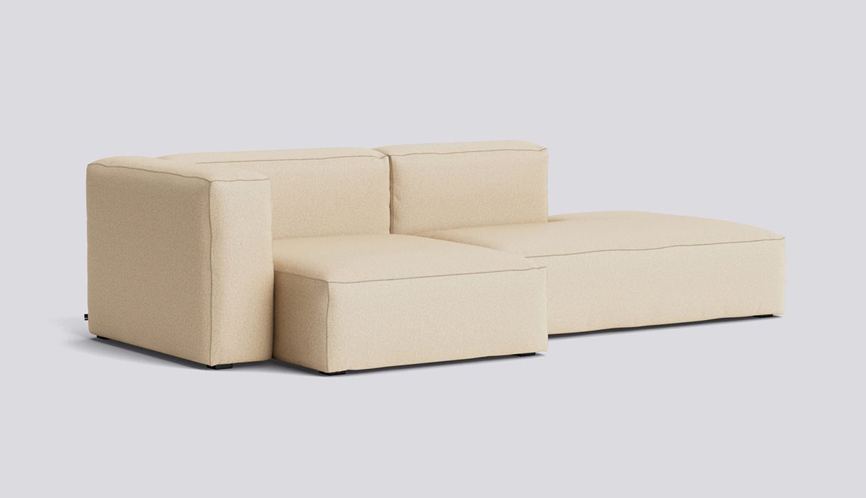  Mags Soft 2,5 Seater Combination 3 Left-Full upholstery-Hallingdal-220-Beige stitches