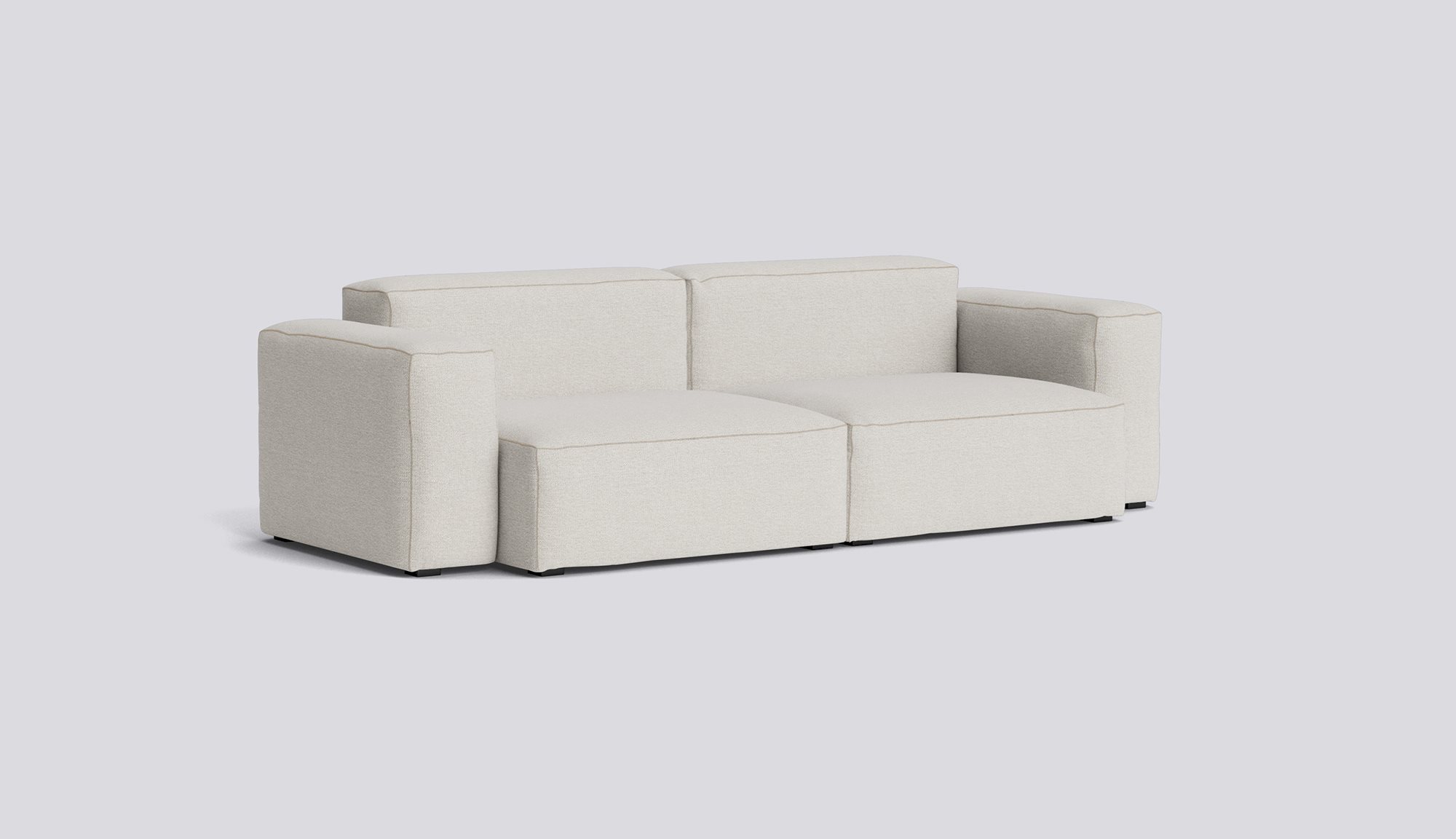 Mags Soft 2,5 Seater Low armrest Combination 1-Full upholstery-Story-102-Beige stitches
