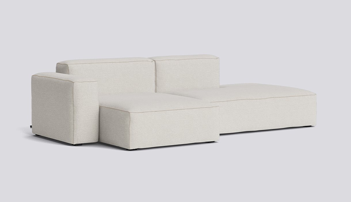 Mags Soft 2,5 Seater Low armrest Combination 3 Left-Full upholstery-Story-102-Beige stitches