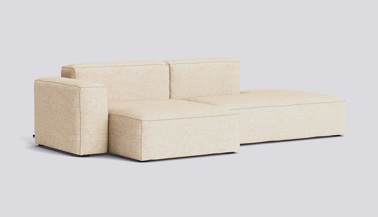 Mags Soft 2,5 Seater Low armrest Combination 3 Left-Full upholstery-Bolgheri-LGG60-Beige stitches