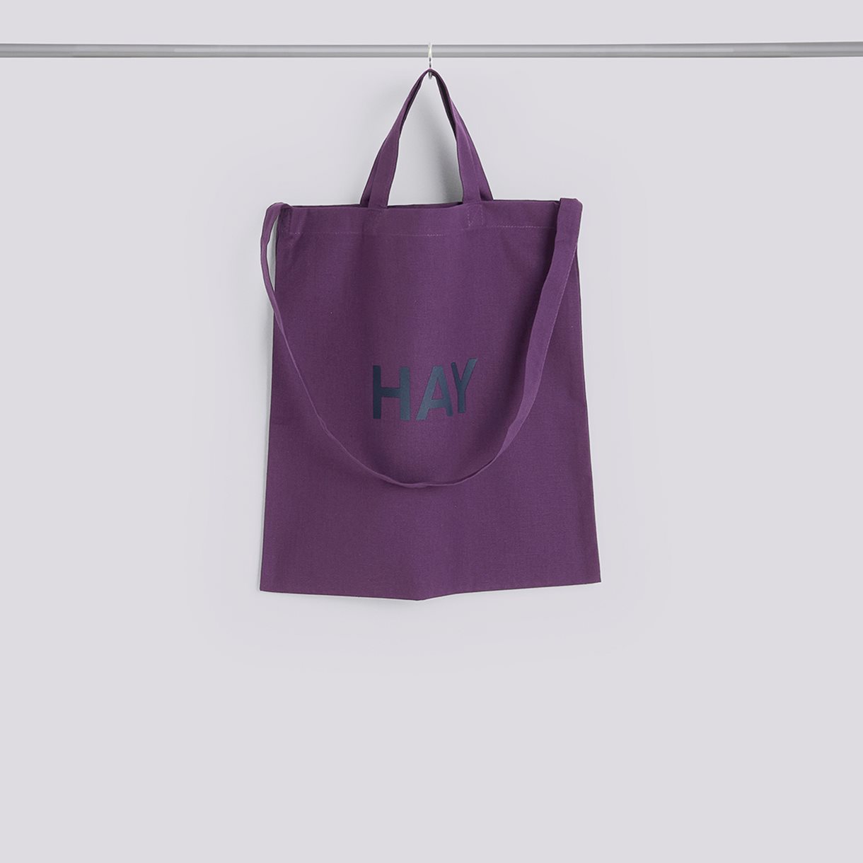  HAY Tote Bag-Dark plum