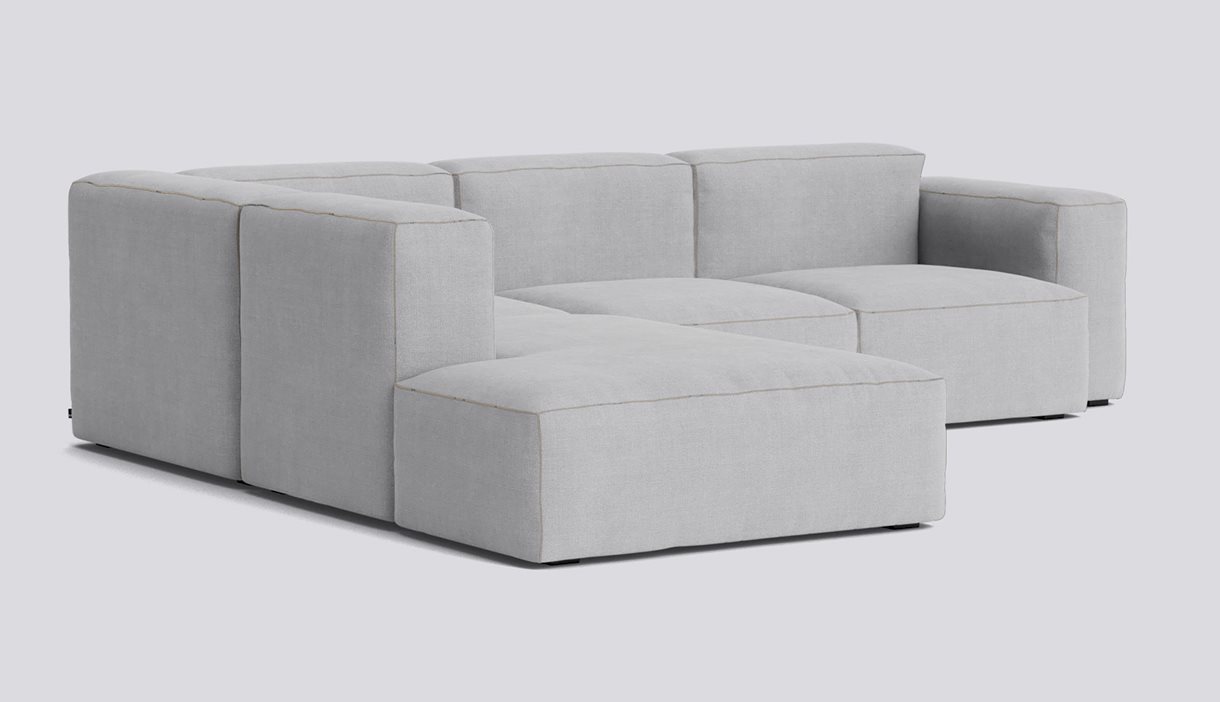  Mags Soft Corner Low armrest Combination 2 Left-Full upholstery-Linara-443-Beige stitches