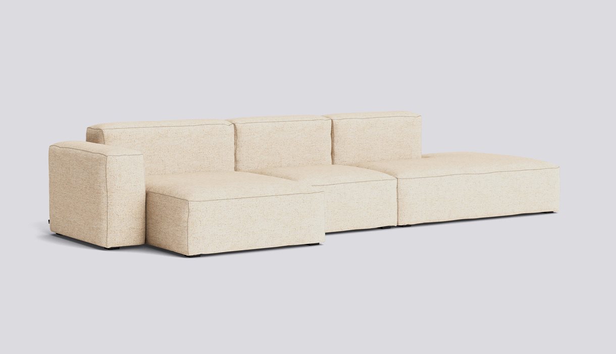  Mags Soft 3 Seater Low armrest Combination 4 Left-Full upholstery-Bolgheri-LGG60-Beige stitches