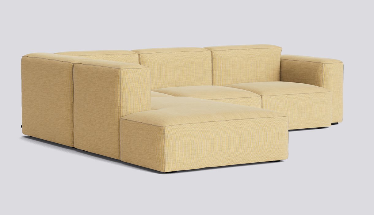  Mags Soft Corner Low armrest Combination 2 Left-Full upholstery-Yuma-833-Beige stitches