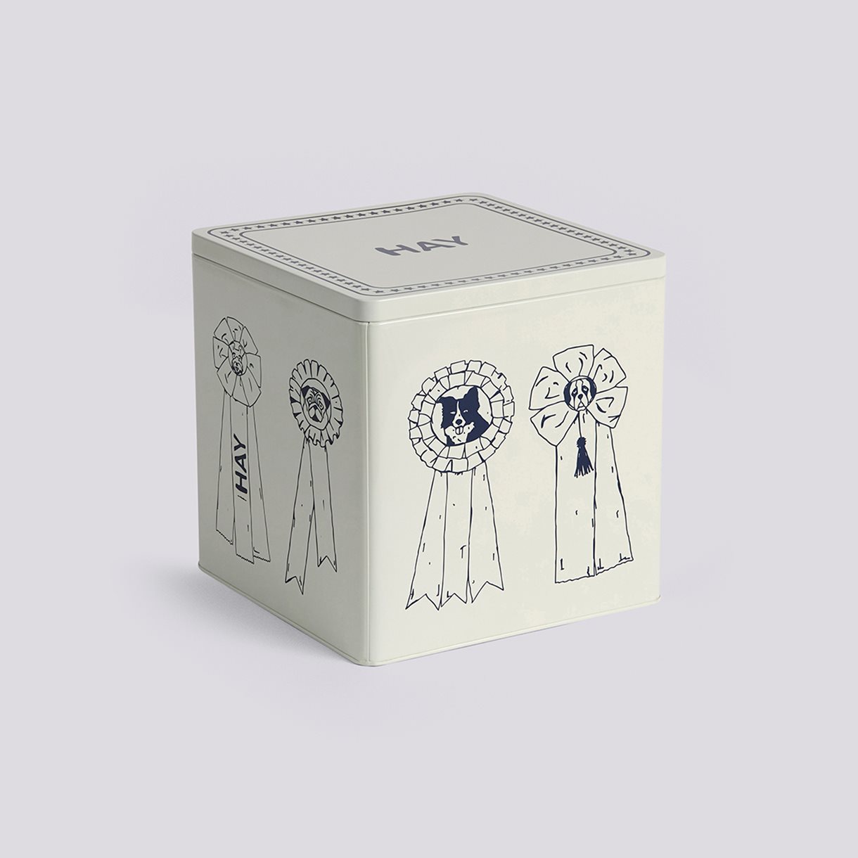 HAY Dogs Food Storage Tin