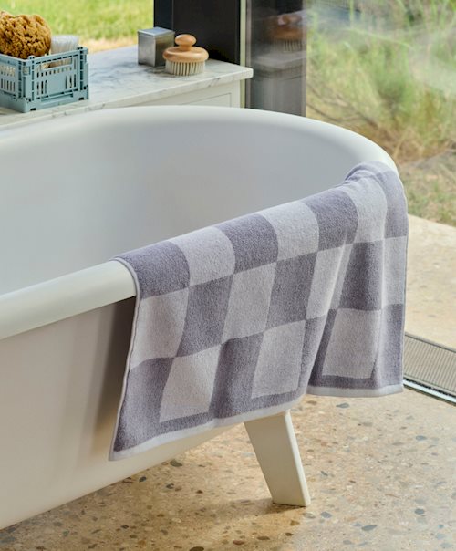 Check Hand Towel by HAY