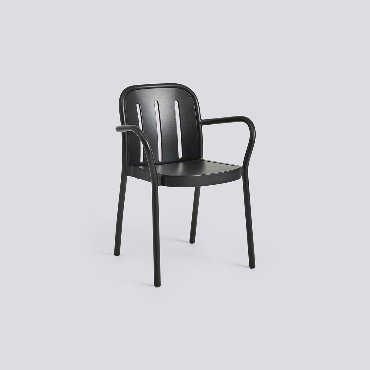Deville Armchair-Anthracite powder coated aluminium