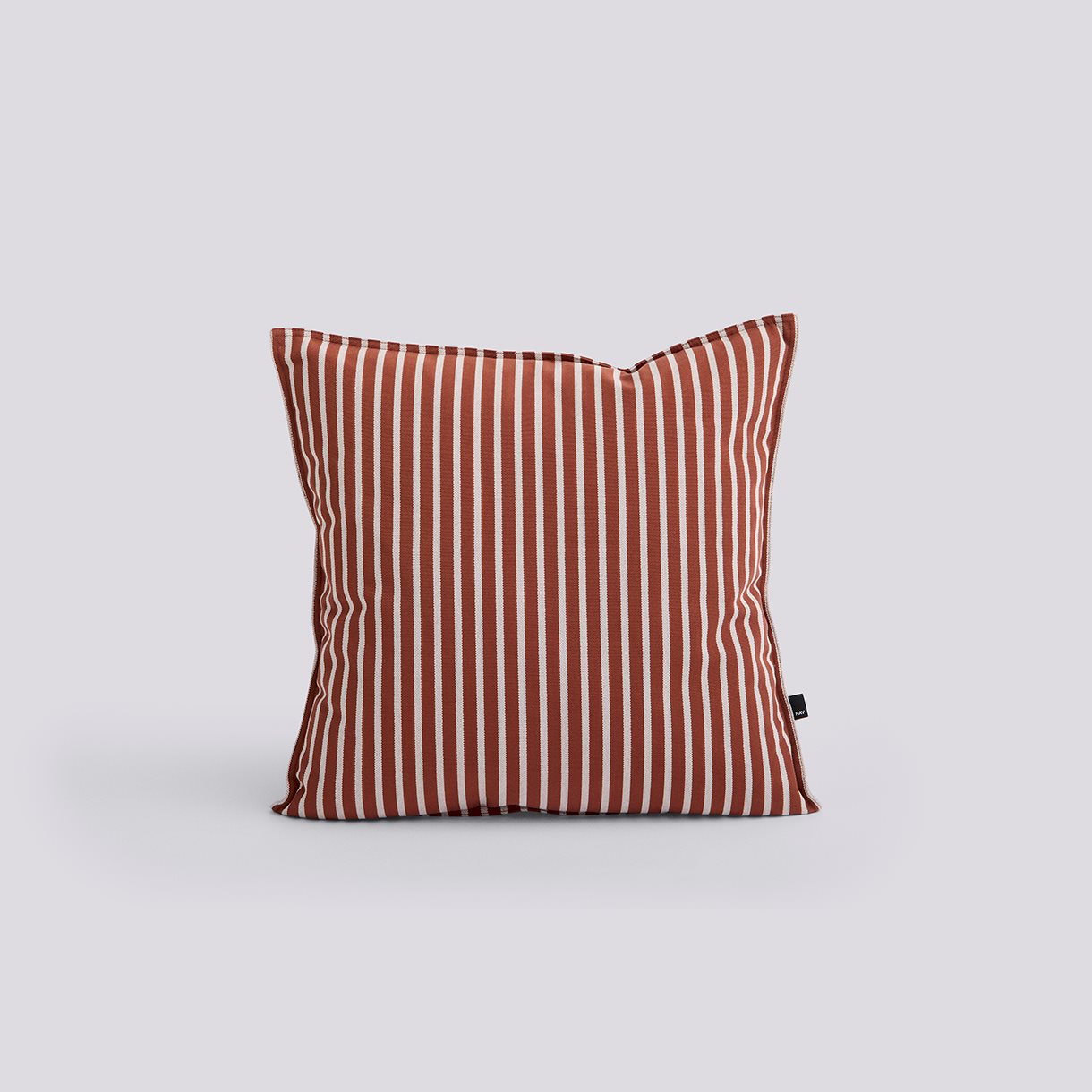  Terrazza Cushion-50 x 50-Terracotta bold stripe