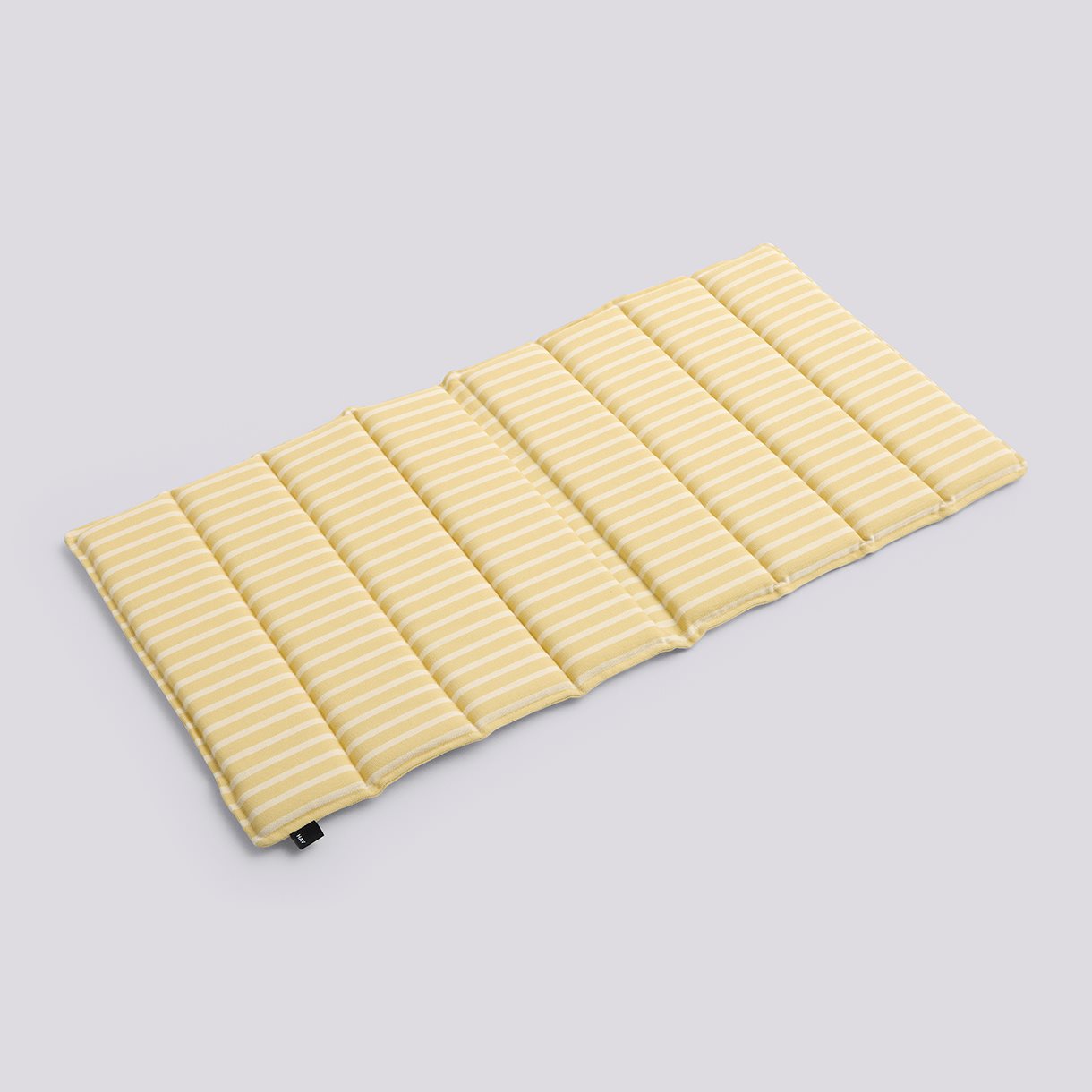  Terrazza Folding Seat Cushion-82 x 40-Yellow bold stripe